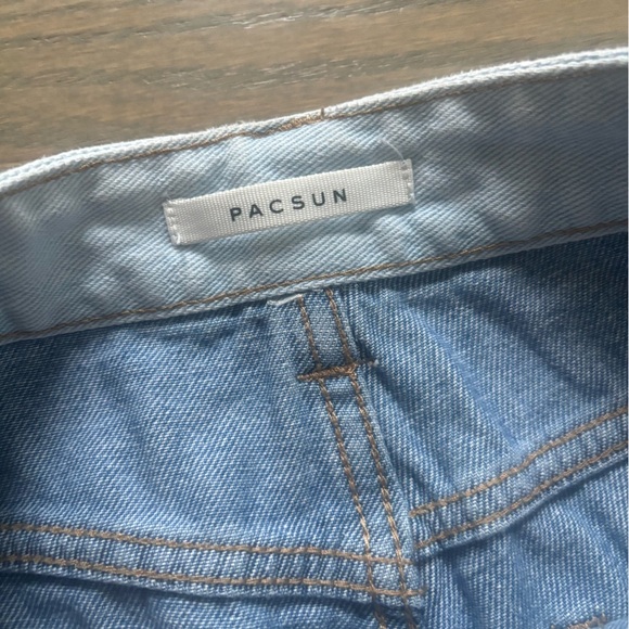 Pacsun Colorblock Boyfriend Cargo Carpenter Pants Womens size 28 - Picture 10 of 10